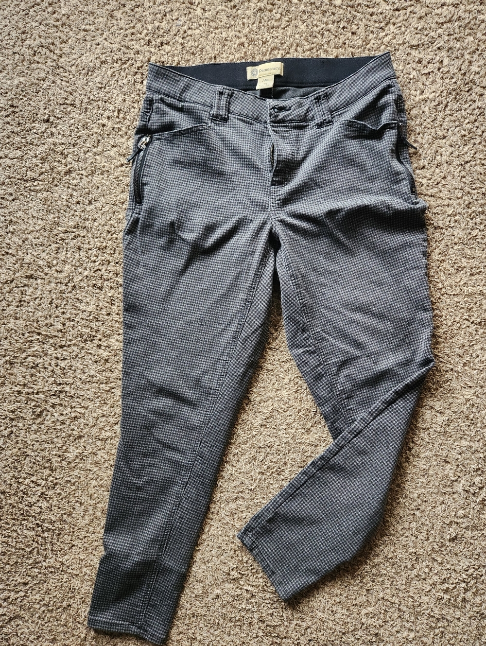 Womens Democracy AB technology leggings, size 14W.